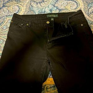 Ralph Lauren  black denim jeans